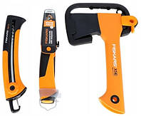 Набір для кемпінгу Fiskars Сокира XXS X5  + Ніж + Пила (1057912) Фінляндія