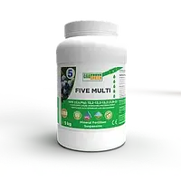 Добриво GroGreen Файв Мульті 20-20-20 + 6 CaO + 3 MgO + TE 5 кг Lima Бельгія