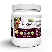 Добриво GroGreen Гель Мікро 1 кг (комплекс мікроелементів+гліцин+амінокислоти) Lima Бельгія
