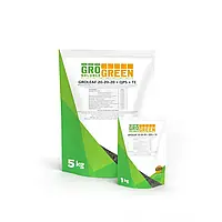Добриво GroGreen Гроліф NPK 20-20-20 +TE + QPS45 1 кг Lima Бельгія
