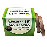 Стрічка для степлера підв'язувача Tapener саморозкладна BIO Nastro (12MAXBIOD) 0.15*11мм*26м*10шт Gielle Італія