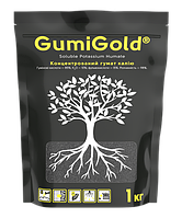 Добриво Гуміголд GumiGold (Гумат калію) 1 кг Кіссон Україна