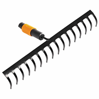 Граблі для грунту 16 зубів Fiskars QuikFit 135512 (1000654) Фінляндія