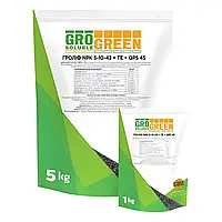 Добриво GroGreen Гроліф NPK 5-10-43 + TE + QPS45 1 кг Lima Бельгія